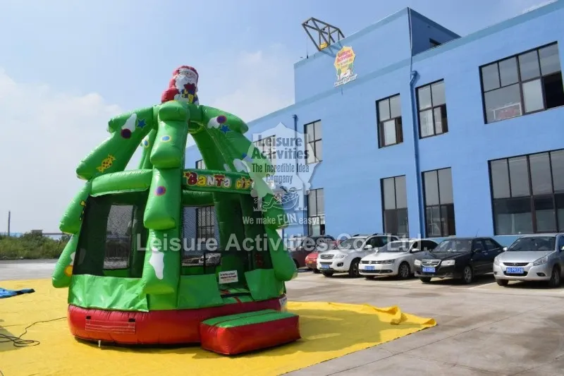 Mini Inflatable Bouncy Castle Christmas Tree